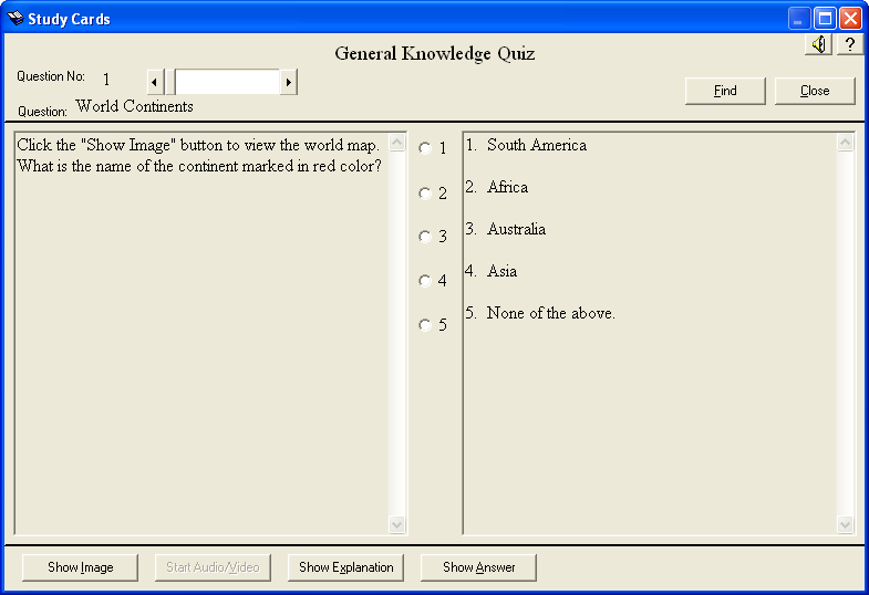 screenshot of Exam Pro